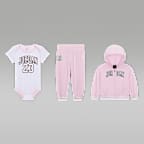 Jordan Baby 23 Jersey 3-Piece Full-Zip Hoodie Set. Nike UK